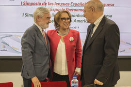 Inauguración del primer Simposio sobre las lenguas española y portuguesa en el espacio iberoameri...