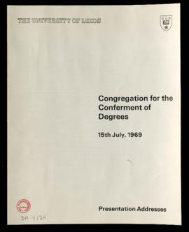 Congregation for the Conferment of Degrees