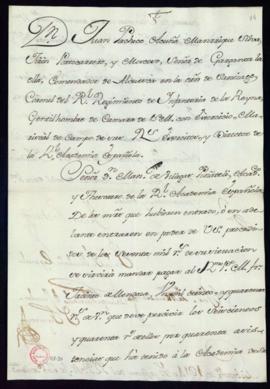 Libramiento de 1140 reales de vellón a favor de Jacinto de Mendoza