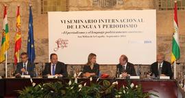 Inauguración del sexto Seminario internacional de lengua y periodismo
