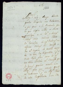 Carta de Pedro Manuel de Acevedo a Vincencio Squarzafigo en la que da cuenta de las gestiones rea...