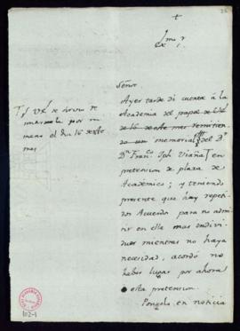 Minuta de la carta de Juan Trigueros al duque de Alba [Fernando de Silva y Álvarez de Toledo] en ...