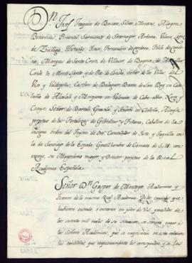 Libramiento general correspondiente a enero de 1799