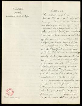 Carta de Manuel Ruiz de Quevedo a Manuel Tamayo y Baus en la que le comunica que los herederos de...