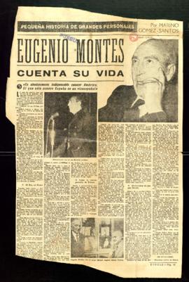 Eugenio Montes cuenta su vida V, por Marino Gómez-Santos