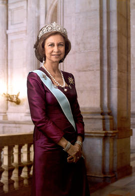 Doña Sofía, reina de España