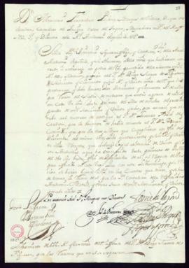 Orden del marqués de Villena de libramiento a favor de Diego Suárez de Figueroa de 656 reales y 2...
