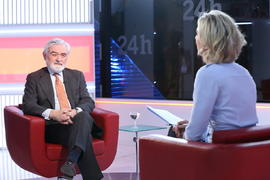 Entrevista a Darío Villanueva en el Canal 24 horas de RTVE
