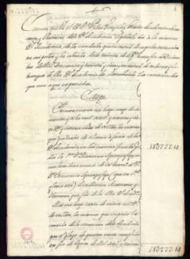 Cuentas dadas por Pedro González García desde el 30 de septiembre de 1737 hasta fin de diciembre ...