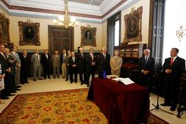 Visita del presidente del Perú