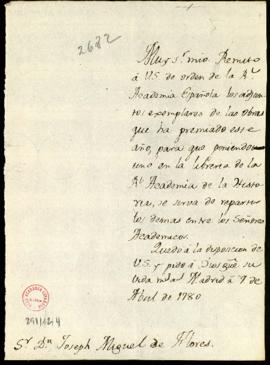 Carta de Juan de Santander a Manuel de Lardizábal y Uribe de agradecimiento por el envío de los d...
