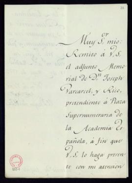 Carta del duque de Alba [Fernando de Silva y Álvarez de Toledo] a Francisco Antonio de Angulo con...