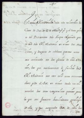 Carta del conde de Santisteban a Vincencio Squarzafigo de agradecimiento por el envío del quinto ...