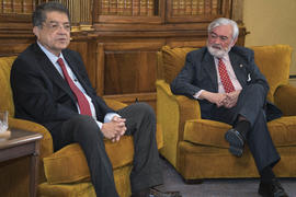 Encuentro entre Darío Villanueva y Sergio Ramírez
