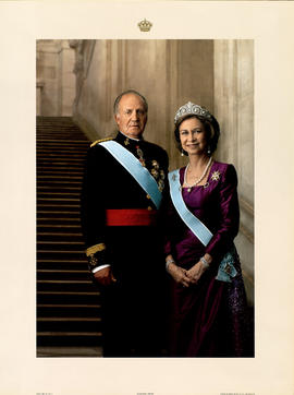 Juan Carlos I y doña Sofía