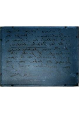 Fragmento de una carta de Marcelino Menéndez Pelayo a Cayetano Fernández Cabello