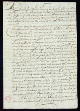 Certificación de los contadores sobre las cuentas de 1741