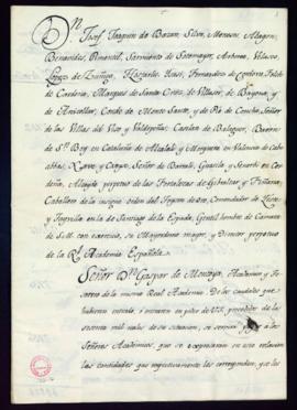 Libramiento general correspondiente a julio de 1798