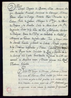 Libramiento general correspondiente a julio de 1790