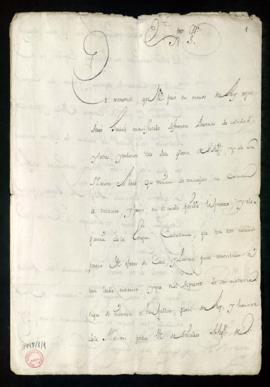 Carta del marqués de Mejorada y de la Breña al marqués de Villena de traslado del deseo del rey d...