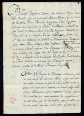 Libramiento general correspondiente a enero de 1791