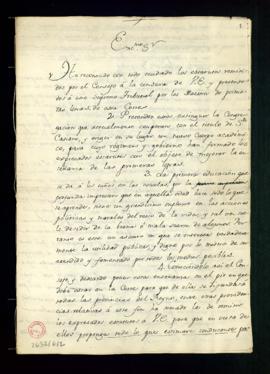 Informe de Manuel de Lardizábal sobre los Estatutos de los maestros de primeras letras enviados p...
