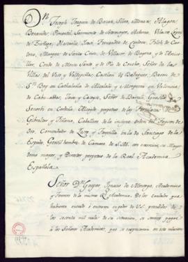 Libramiento general correspondiente a enero de 1795