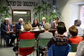 Presentación del libro Diálogos con José Saramago en la Feria del Libro de Madrid