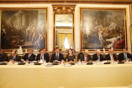 Los reyes de España presiden la reunión con los patronos del Instituto Cervantes