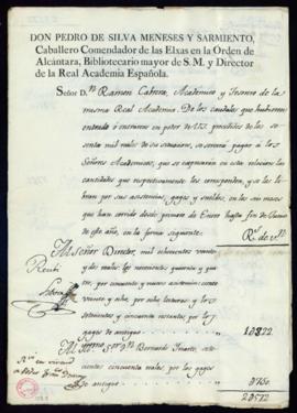 Libramiento general correspondiente a julio de 1803