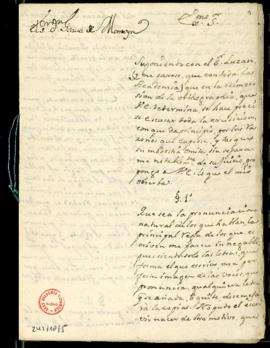 Observaciones de García de Montoya sobre el tratado de la Ortografía que compuso la Real Academia...