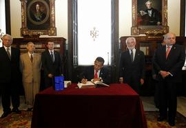 Visita del presidente del Perú