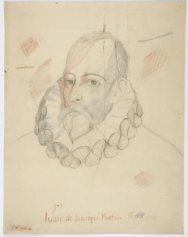 Miguel de Cervantes Saavedra realizado por Jerónimo Seisdedos, restaurador jefe del Museo del Prado