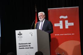 Inauguración de la exposición conmemorativa del centenario de Camilo José Cela en el Instituto Ce...