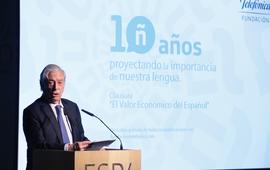 Acto de clausura del simposio sobre El valor económico del español