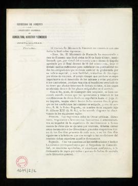Real Orden comunicada de 30 de junio de 1888 sobre la presentación y pago de las certificaciones ...