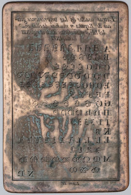 Lam.IV. Letras usadas en las impresiones góticas de España y muchas de ellas en los libros manusc...