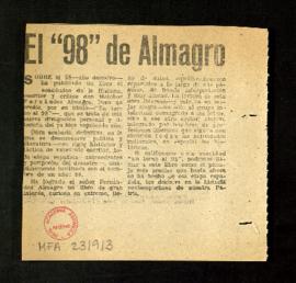 El 98 de Almagro