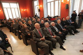 Público asistente al acto de presentación del códice Durán-Masaveu