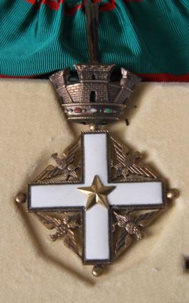 Cruz de la Orden al Mérito de la República Italiana