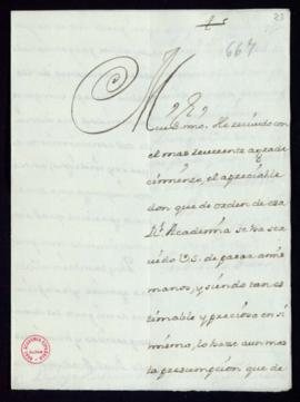 Carta de Jerónimo (ileg.) a Lope Hurtado de Mendoza de agradecimiento por el envío del sexto tomo...
