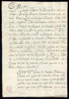 Libramiento general correspondiente a julio de 1786