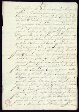 Informe de los contadores sobre la cuenta de la tesorería del año 1727 en que resulta alcance a f...