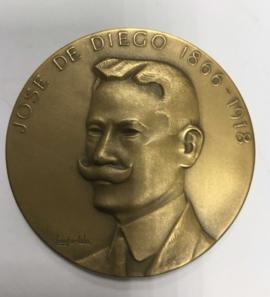Medalla conmemorativa del centenario del nacimiento de José de Diego