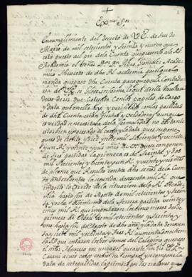 Informes de los contadores de las cuentas del año de 1738