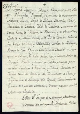 Libramiento de 1100 reales de vellón a favor de Miguel de Tagle, amanuense, y Alonso Pérez Novoa,...