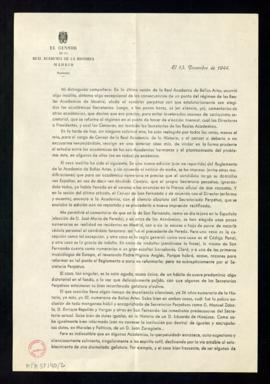 Carta abierta de Elías Tormo, censor de la Real Academia de la Historia, sobre la necesidad de re...