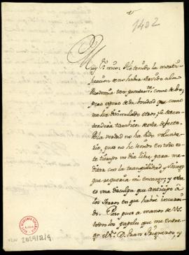 Carta de Ignacio de Hermosilla a Manuel de Lardizábal y Uribe con la que remite su dictamen sobre...