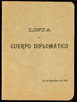 Lista del Cuerpo diplomático