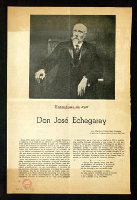 Don José Echegaray